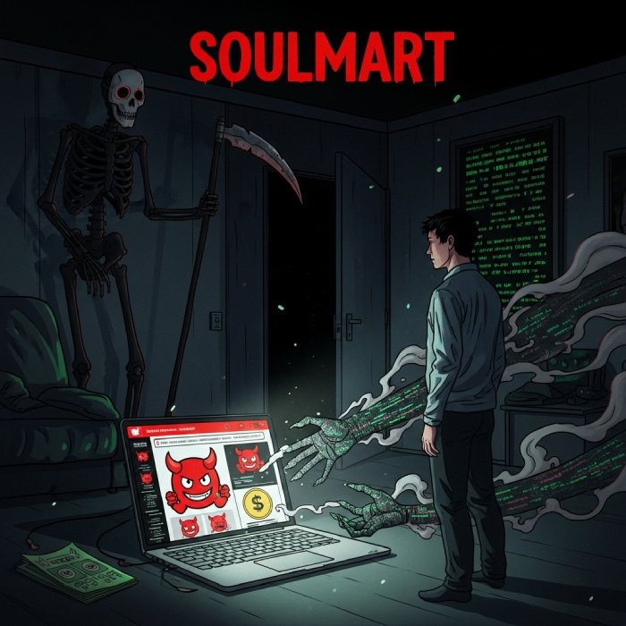 The Subscription of Souls - Psychological Supernatural Dark Web Story Cover Art